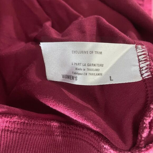 Patagonia Jacket Full Zip Pockets Long Sleeve Sweater Red Women's Size Large - Picture 7 of 8